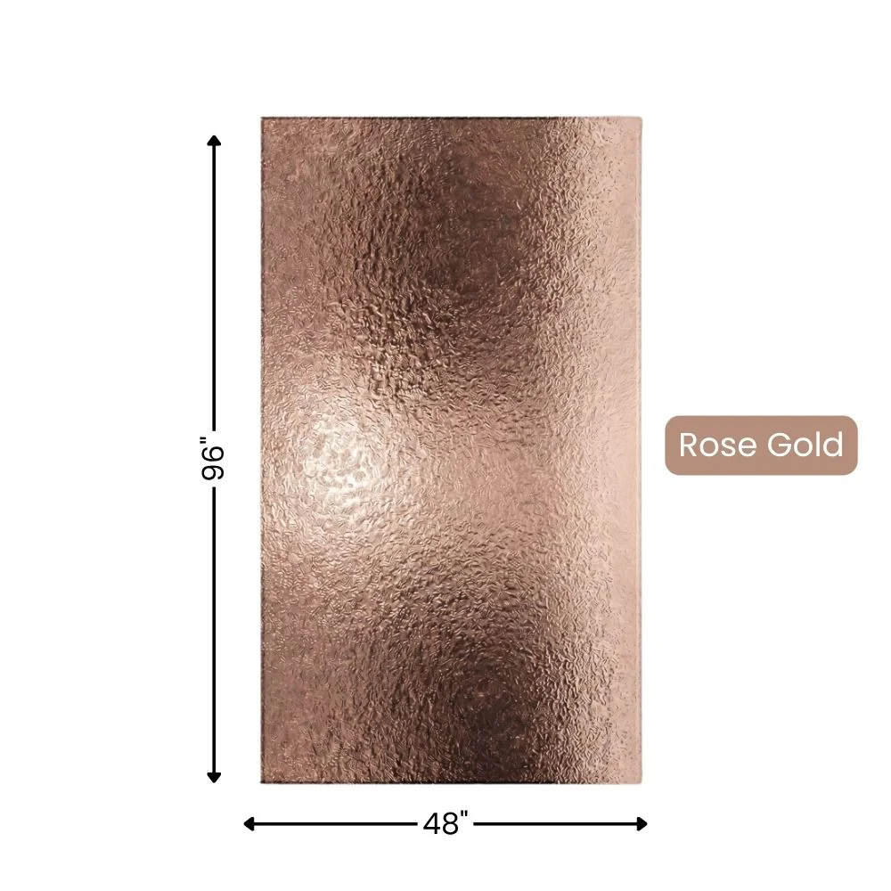 Panneaux Métalliques Rose Gold - Image 3